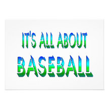 Tout au sujet du base-ball cartons d'invitation