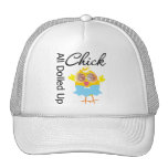 Tout le Dolled vers le haut de poussin Casquettes De Camionneur