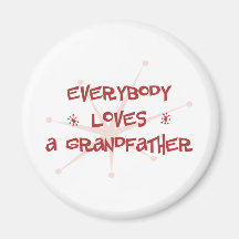 Tout le monde aime un grand-père magnets