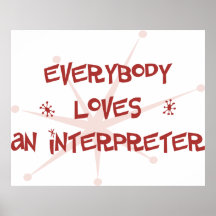 Tout le monde aime un interprète poster