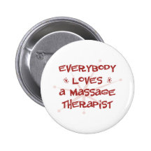Tout le monde aime un thérapeute de massage badges