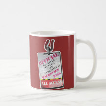 Tout le passage des coulisses d'accès tasse