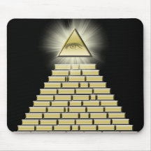 Tout l'oeil voyant Mousepad Tapis De Souris