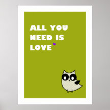 tout que vous avez besoin est amour - affiche (le 