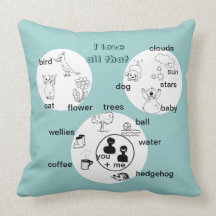 Toute la cher moi - le coussin
