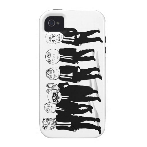 Toute la rage fait face au coque iphone de Meme Coque Case-Mate iPhone 4