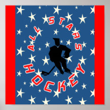 TOUTE L'AFFICHE D'HOCKEY D'ÉTOILES