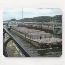 Towboats sur le Mississippi Tapis De Souris