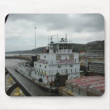 Towboats sur le Mississippi Tapis De Souris