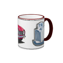 TR4 rouge Tasses À Café