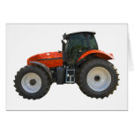 tracteur carte de vœux
