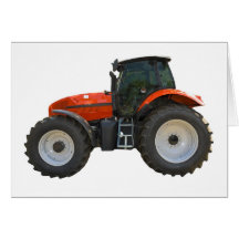 tracteur carte de vœux