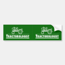 Tracteur drôle adhésifs pour voiture