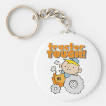 Tracteur dur porte-clefs