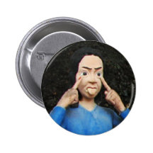 Traction des visages derrière votre dos badge