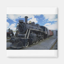 Train antique aimants