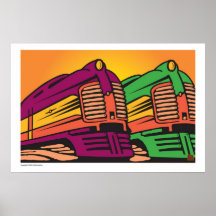 Train-Copie expédiante Poster