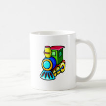 Train de jouet mug