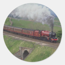 Train de vapeur autocollants