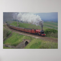 Train de vapeur posters