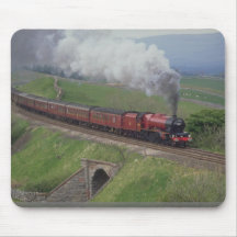 Train de vapeur tapis de souris