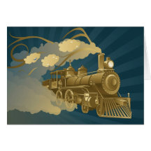 Train d'or cartes
