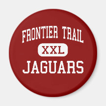 Traînée de frontière - jaguars - junior - Olathe l Aimant Pour Réfrigérateur