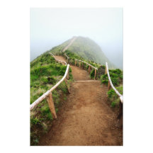 Traînée de marche vide photo