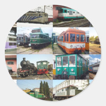 Trains Adhésifs Ronds