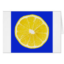 tranche de citron cartes