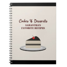 Tranche de gâteau - recettes carnets