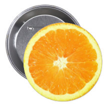 Tranche orange pin's avec agrafe