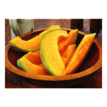Tranches de cantaloup bristol personnalisé