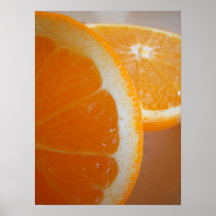 Tranches oranges poster