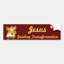 Transformation-Personnaliser de guidage de Jésus Autocollants Pour Voiture