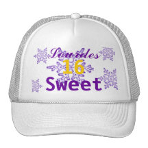 Transformation-Personnaliser de sweet sixteen Casquette De Camionneur