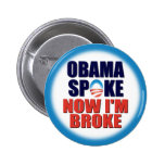 Transitoire d'Obama - maintenant je suis me suis c Badges