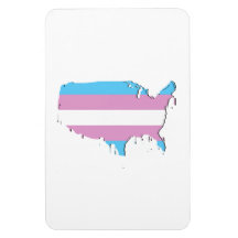 Transsexuel Amérique Magnet Rectangulaire