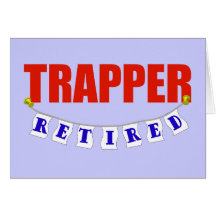 Trappeur retraité carte