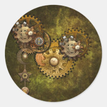 Travail d'horloge autocollants