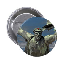Travailleur/révolutionnaire communistes (3) badges avec agrafe