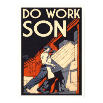 travaillez le fils posters