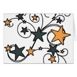 Travaux tourbillonnants Halloween Carte