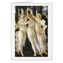 Tre Grazie, Sandro Botticelli Carte De Vœux