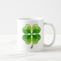 TRÈFLE DE QUATRE FEUILLES TASSE