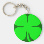 Trèfle Keychain de quatre feuilles Porte-clef