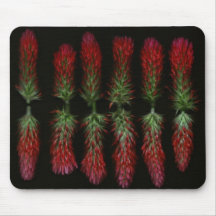 Trèfle violet Mousepad Tapis De Souris