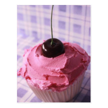 Très petit gâteau de cerise cartes postales