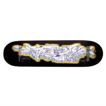TRÈS plate-forme de planche à roulettes d'art de g