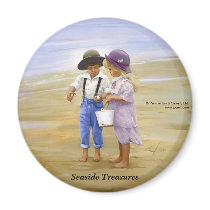 Trésors de bord de la mer magnets